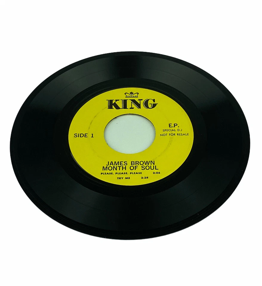 James Brown Month Of Soul EP 45 об/мин редкая промо специальная копия для диджея - Изображение 1 из 3