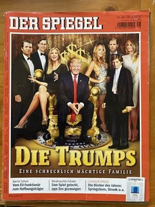 The Trump Donald Family Power Ancelotti Matteo Renzi Der Spiegel Magazine 2016 - Picture 1 of 12
