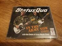 STATUS QUO IN THE ARMY METAL WALL SIGN 290MM X 390MM,MUSIC,PLECTRUM SHAPE