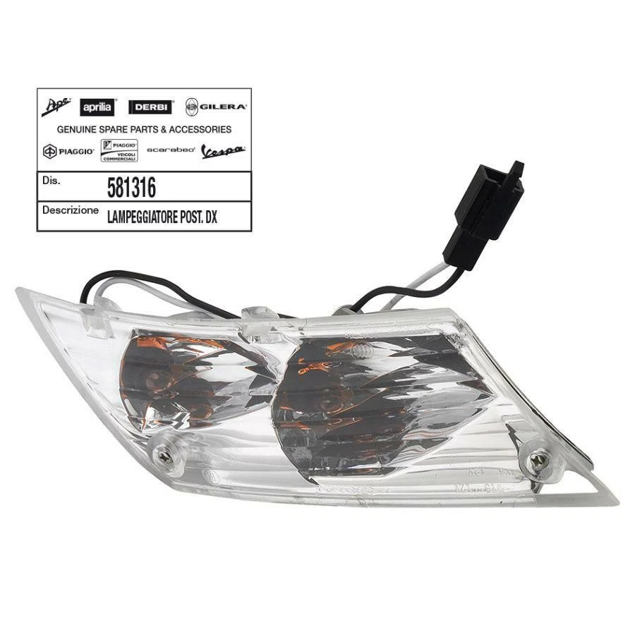 Freccia posteriore dx Piaggio 100 Zip 4t 2006-2010