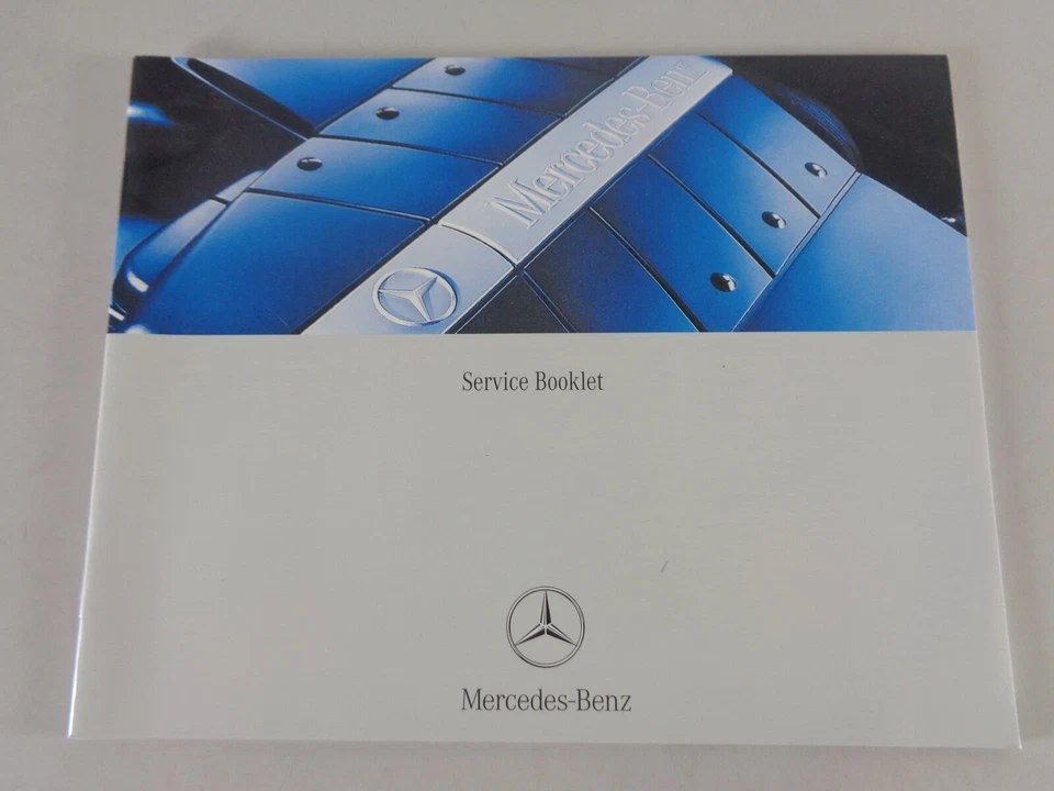 Scheckheft Mercedes Benz C-/E-Klasse W203/W211 von 3/2003 auf Englisch - Bild 1 von 1
