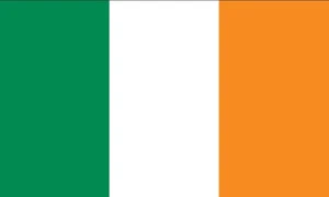 Aufkleber Irland Flagge Fahne 8 x 5 cm Autoaufkleber Sticker - Bild 1 von 1