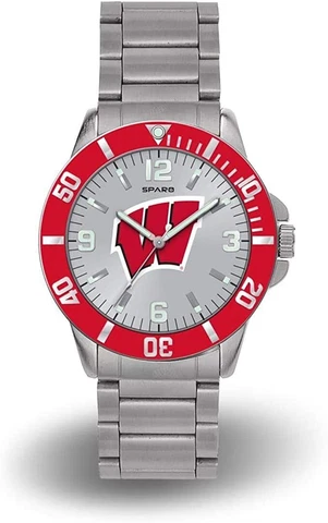 NCAA Wisconsin Badgers Mens Watch, New (Key Series) Cover