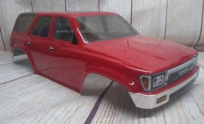 1991 Toyota 4Runner Custom Painted RC Crawler Body (WB 12.3") TRX-4/SCX10/ENDURO - Image 1 of 4