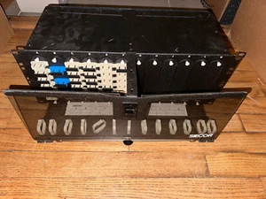 Siecor Fiber Optics Patch Panel Frame - Picture 1 of 11