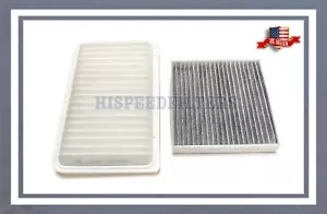 Engine & Carbon Cabin Air Filter For Toyota Highlander 2008-2013 Camry 2007-11 - Picture 1 of 1