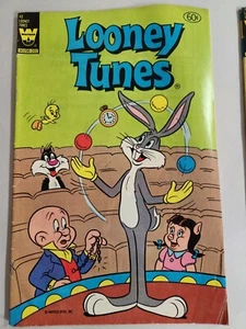2 libros LOONEY TUNES LLAVE DORADA WHITMAN COMICS BUGS BUNNY - Imagen 1 de 2