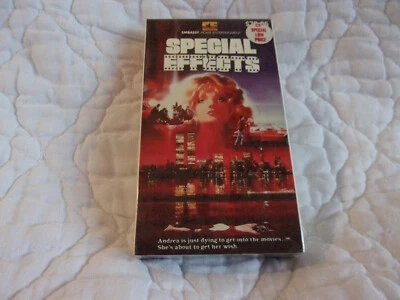 SPECIAL EFFECTS VHS NEW SEALED WATERMARK LARRY COHEN HORROR ZOE TAMERLIS MURDER - Image 1 of 4