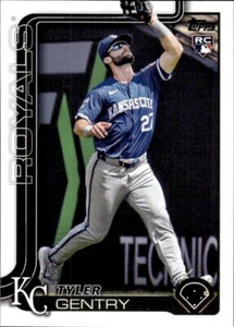 2025 Topps Baseball Series 1 #6 Tyler Gentry, Kansas City Royals RC - Picture 1 of 2