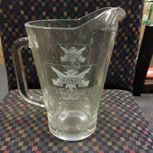 Smirnoff Glass Jug - Picture 1 of 2