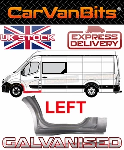 PANEL DE REPARACIÓN DE PUERTA ARCO DE RUEDA DELANTERA PARA RENAULT MASTER MOVANO NV400 10-20 UMBRAL NS - Imagen 1 de 7