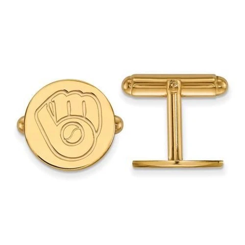 SS w/GP MLB  Milwaukee Brewers Cuff Links Cover