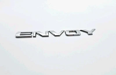 GMC ENVIY 2005-2009 TAPA PUERTA MALETERO TRASERO CROMO EMBLEMA INSIGNIA LETRA LOGOTIPO OEM Foto 1 de 3