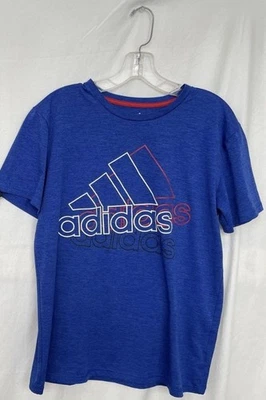 Adidas Blue Shirt Youth XL New Free Shipping - Image 1 of 3