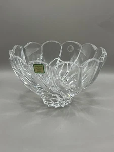 "As Is Marquis By Waterford Pedestal de cristal de plomo Tazón para servir Alemania 7,25""" - Imagen 1 de 13