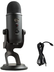 Logitech Blue Yeti USB Microphone Blackout – NEW (Sealed) - Picture 1 of 6