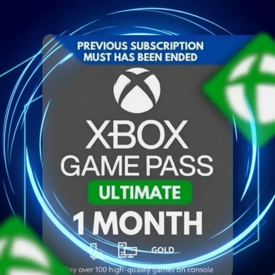 Xbox Game Pass Ultimate 1 mes de suscripción (solo EE. UU., nuevo + existente) entrega electrónica Foto 1 de 1