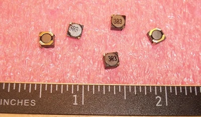 QTY (2000) SCDS-4D28-3R3M CHILISIN 3.3uH SMD SHIELDED POWER INDUCTORS 4.7x4.7mm - Image 1 of 4