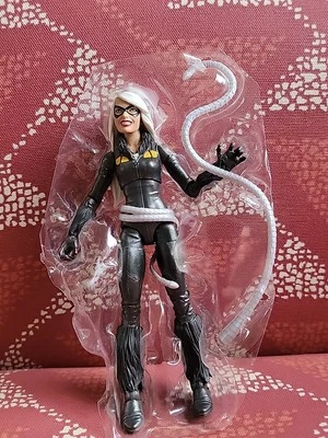 HASBRO LEYENDAS DE MARVEL HOMBRE ARAÑA GATO NEGRO SUELTO CONSTRUIR UNA FIGURA NO BAF KINGPIN Foto 1 de 4