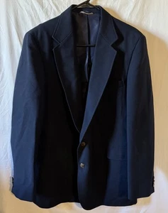 J.M. Chaqueta de traje Haggar Premium para hombre 42R 42 azul marino ajuste clásico - Imagen 1 de 10
