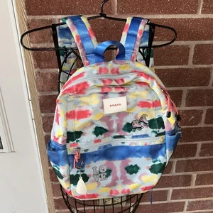 STATE Bags Mini Kane Kid's Backpack Tye Dye Print Retails $80 - Picture 1 of 15
