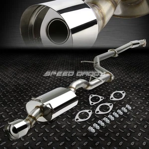 PARA HONDA CIVIC CUPÉ 12-15 2 PUERTAS R18 l4 4" PUNTA SILENCIADOR SISTEMA DE ESCAPE CATBACK - Imagen 1 de 5