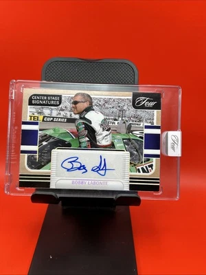 2025 Panini Turn Four Center Stage Signatures Bobby Labonte Auto 43/75 - Image 1 of 3