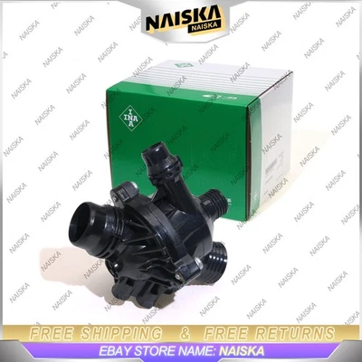 New INA Thermostat for BMW 135i 328i 335i 330i 335xi 528i 525i 535i 128i 530i Z4 - Image 1 of 4
