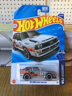 Чехол Hot Wheels Wild Widebody '84 Audi Sport Quattro Treasure Hunt TH P - Изображение 1 из 3