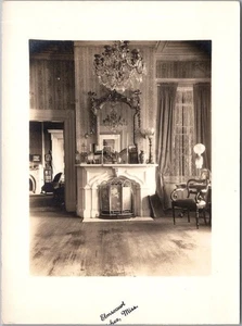 Foto de colección NATCHEZ, Mississippi 4x6" / ELMS COURT MANSION chimenea vista - Imagen 1 de 2