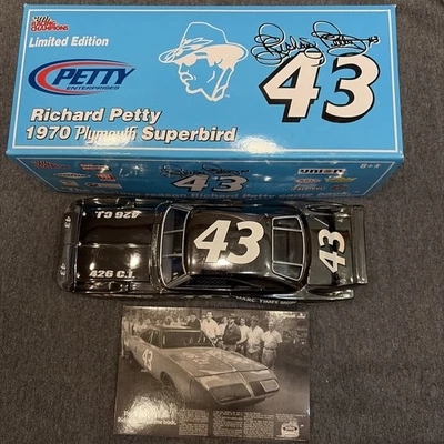 1/24 Racing Champions #43 Richard Petty 1970 Marc Times Black Chrome 1 of 72  - Image 1 of 4
