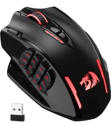 Redragon M913 Impact Elite Wireless Gaming Mouse 16000 DPI, Wired/ Wireless, RGB - Image 1 of 4