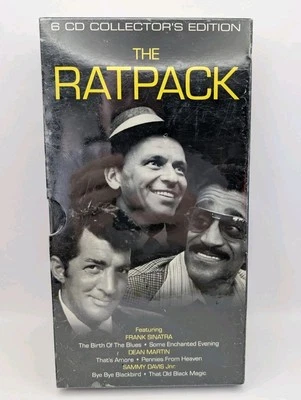The Ratpack Collectors Edition X6 Sammy Davis Jnr Dean Martin, Frank Sinatra New - Image 1 of 4
