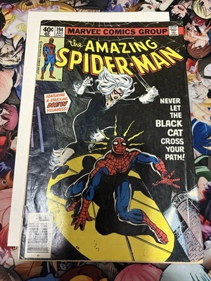 Solid VG- Copy Of A Hot key Book!: ASM #194 First App. Of The Black Cat! - Image 1 of 3