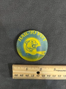 STOP-N-GO Pittsburgh "Pitt" Panthers - Pinback Pin "HAIL TO PITT" Lenticular - Picture 1 of 4