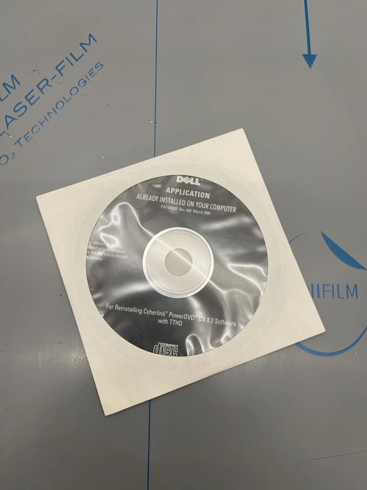 Dell Reinstallation Disc CyberLink, PowerDVD DX 8.2/8.3 software M083R - Image 1 of 1