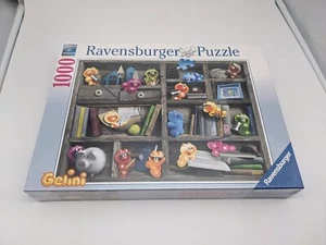 Ravenburger Gelini Puzzle Gelini im Bücherregal 1000 Teile Nr.19483 Neu  - Bild 1 von 5