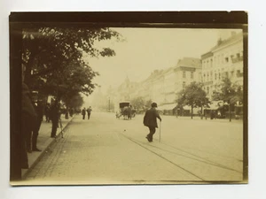 Brussels: Grand Avenue, to be identified - Photo 1902 Belgium, Snapshot Kodak - Picture 1 of 3