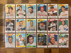 1960 Topps Baseball ; Lot de 147 Mostly Commons, VG+ - EX