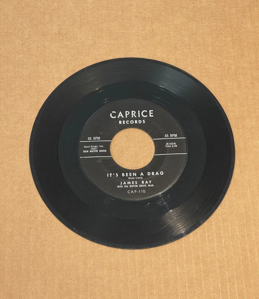 JAMES RAY IT'S BEEN A DRAG/IF YOU GOTTA MAKE A FOOL OF SOMEBODY CAPRICE 45 110 - Image 1 of 2