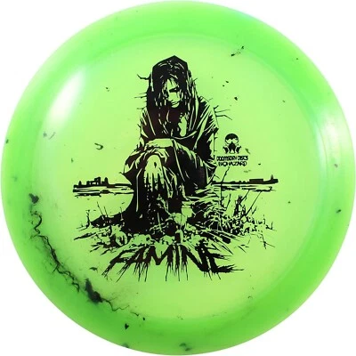 DOOMSDAY DISCS Famine - Biohazard Gummy Plastic, Long Disc Golf Distance Driver - Image 1 of 4