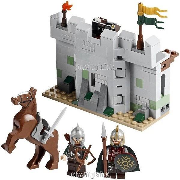 Lego Fortaleza Pared Eomer y Rohan Soldado Señor del Anillo (desde 9471 SIN CAJA) NUEVO Foto 1 de 1