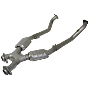 BBK 1670 FORD 99-04 SVT MUSTANG COBRA GT MACH1 W/ HIGH FLOW CATS & X - Foto 1 di 10