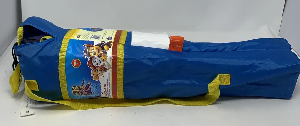 Nickelodeon PAW PATROL Fold & Go Chair - Beach Pool Camping Indoor Outdoor NEW - Image 1 of 2