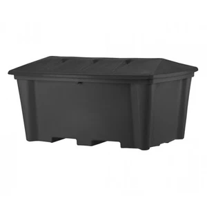 Streugutbehälter Streugutbox Gartenbox Aufbewahrungsbox 100 l anthrazit - Bild 1 von 4