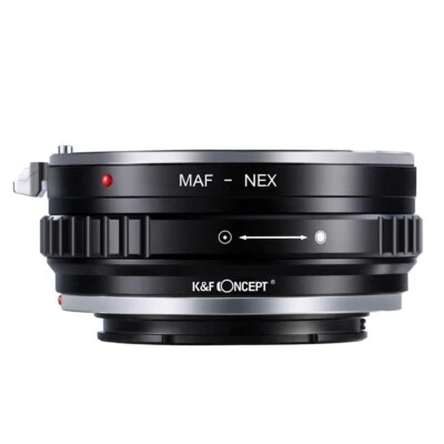 K&F Concept Adapter for Minolta AF Mount Lens to Sony E Mount NEX a6000 a7 a7R - Image 1 of 4