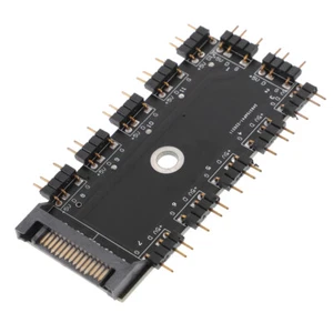  1 Set of PC RGB Hub Portable ARGB Hub Professional Fan Hub Controller ARGB - Afbeelding 1 van 12