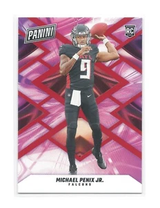 MICHAEL PENIX JR 2024 PANINI BLACK FRIDAY RED ROOKIE # 031/125 ATLANTA FALCONS - Picture 1 of 2