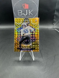 2024 Panini Mosaic - Rookies Reactive Yellow Mosaic Prizm #339 Braden Fiske (RC) - Picture 1 of 1