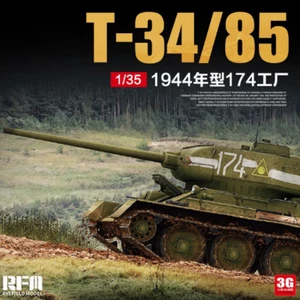 1/35 Assembled Tank Model Soviet T-34/85 1945, Factory 174 Unassembled - Picture 1 of 9
